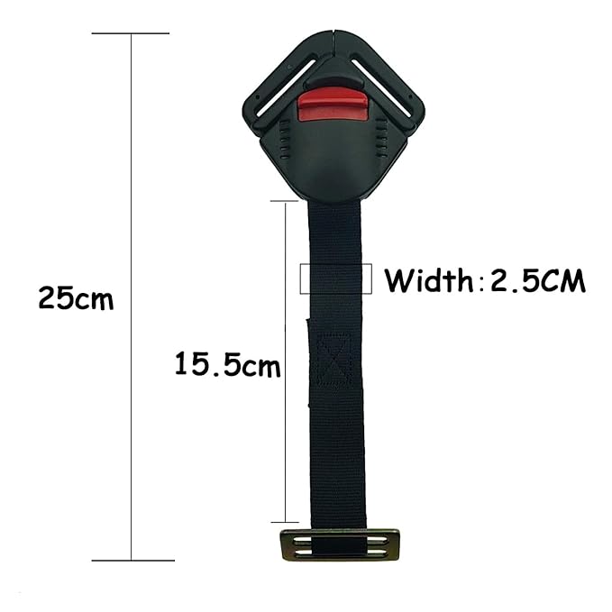 Universal Baby Seat Chest Harness Clip and Child Seat Safety Belt Clip Buckle Universal Replacement for Kids Trend Adjustable Guard