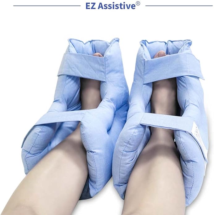 EZ Assistive Heel Protectors Remove Pressure and Bedsores for Healing Therapy of Heel Pressure and Deep Tissue Injury,Heel