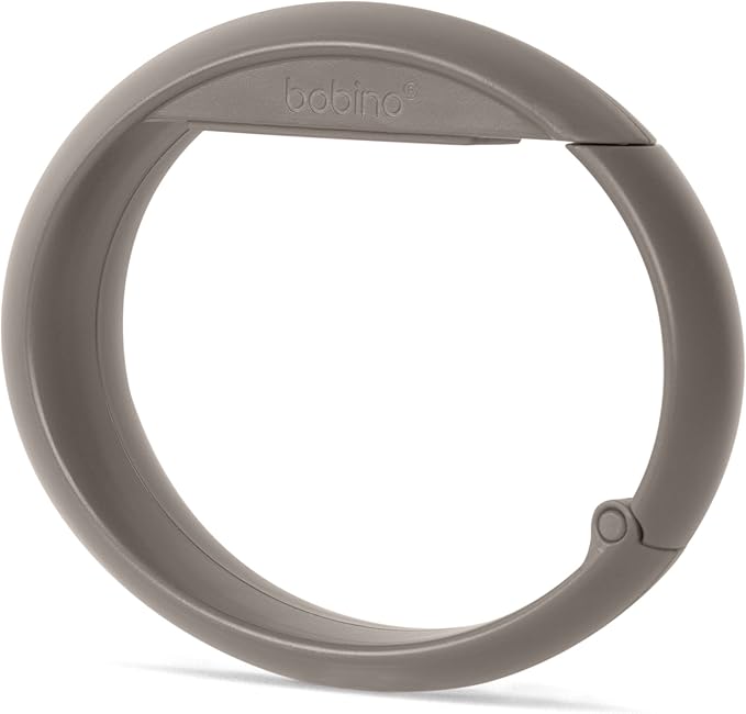 Bobino | Bag Hook | Purse Hanger | Backpack Holder | Luggage Strap | Anti Theft | 3.5 inch x 4 inch | Slate Grey