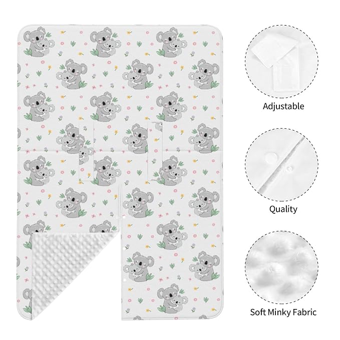 Koala Baby Car Seat Canopy Cover Multi Use Nursing Cover for Mom Nursing Covers Newborn Koala Shower Gift