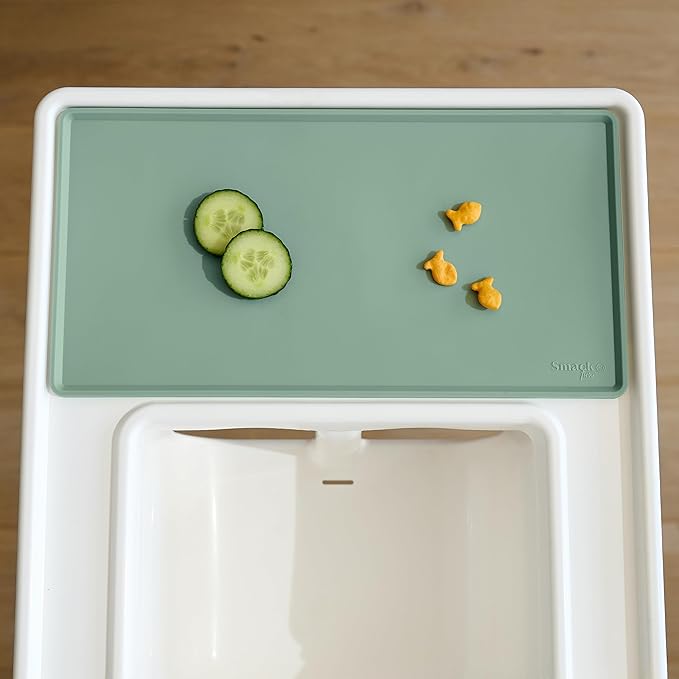 Smack Fun Silicone Placemats for Home and On-The-Go | Stain Resistant Non-Slip Toddler & Baby Mat | fits IKEA® High Chair (Tradewinds)