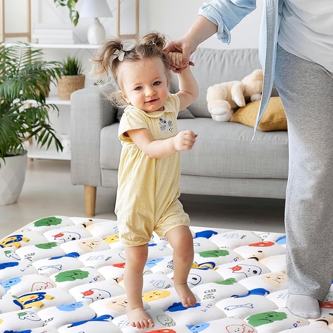 Odorless Premium Foam Baby Play Mat 4ft x 6ft