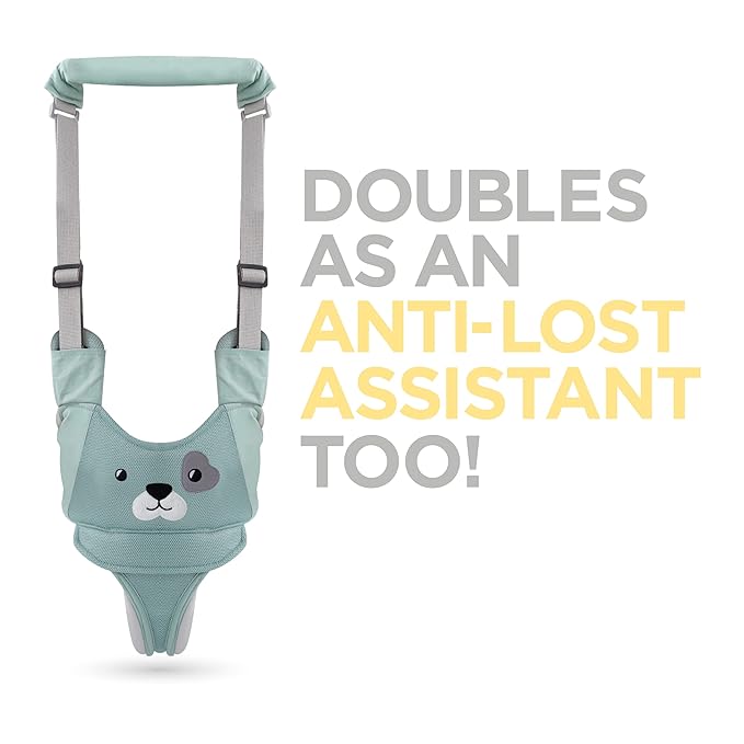 Watolt Baby Walking Harness - Handheld Kids Walker Helper - Toddler Infant Walker Harness Assistant Belt - Child Baby Walk Learning Help Support Assist Trainer Tool - for 7-24 Month Old