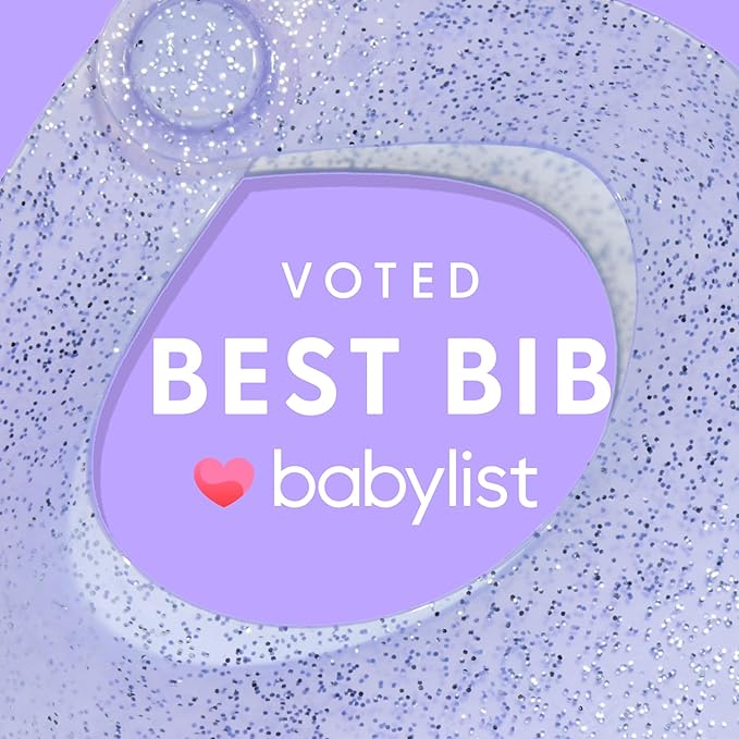 Magnetic Silicone Baby Bib – Waterproof, Dishwasher Safe, BPA Free Food-Grade, Feeding Bib for Infants and Toddlers