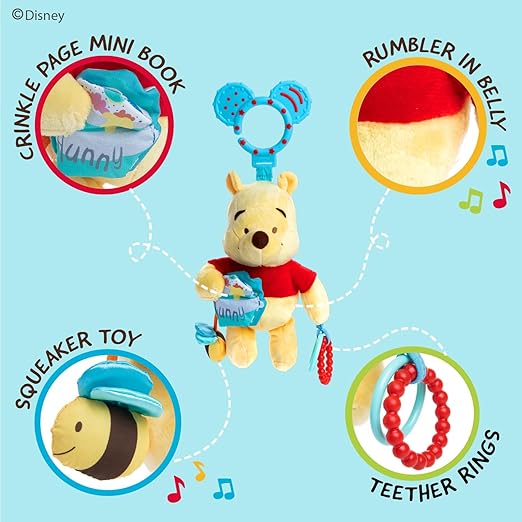Disney Baby Winnie the Pooh On The Go Activity Toy