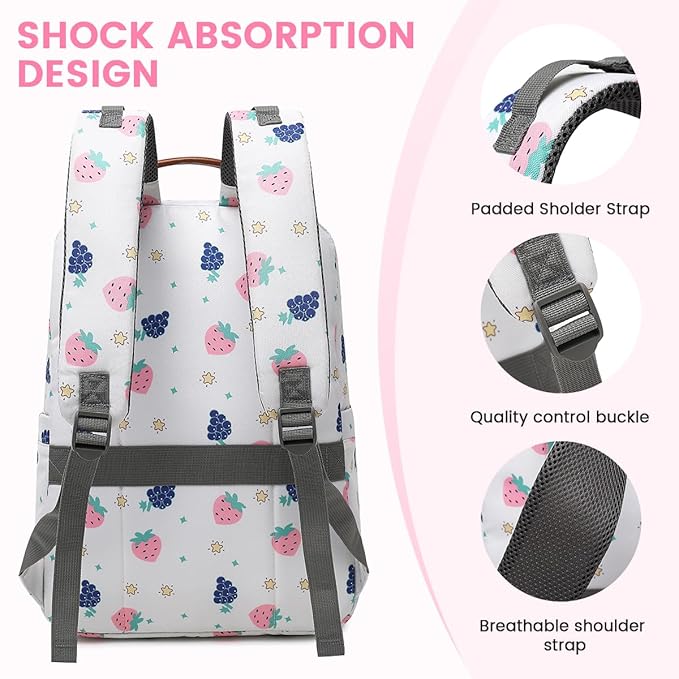 BILLITON MASHI Diaper Bag Backpack, Large Baby Nappy Bags with Portable Changing Pad for Boys and GirlsMultifunction Travel Baby Bag for Moms Dads, Shower Gifts Waterproof and Stylish