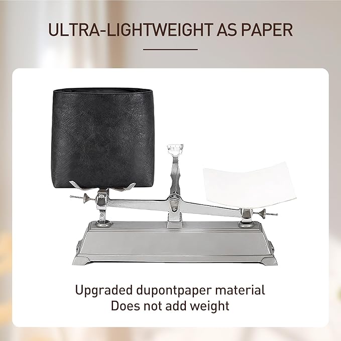 Doxo Upgraded Backpack Organzier Insert Compatible with Le-Pliage Backpack and More, Ultra-light Waterproof DupontPaper Bag Organizer Insert for Backpacks, (9" L x 3.9" W x 9" H, Black)