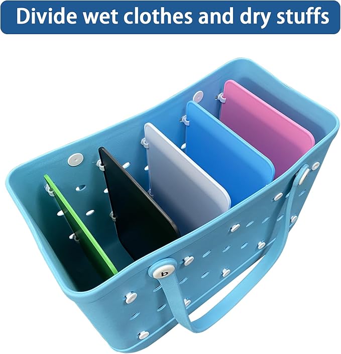 2pcs Bogg Bag Divider Tray - X Large Compatible - Bench Bag Organizer Insert - Accessories - Black