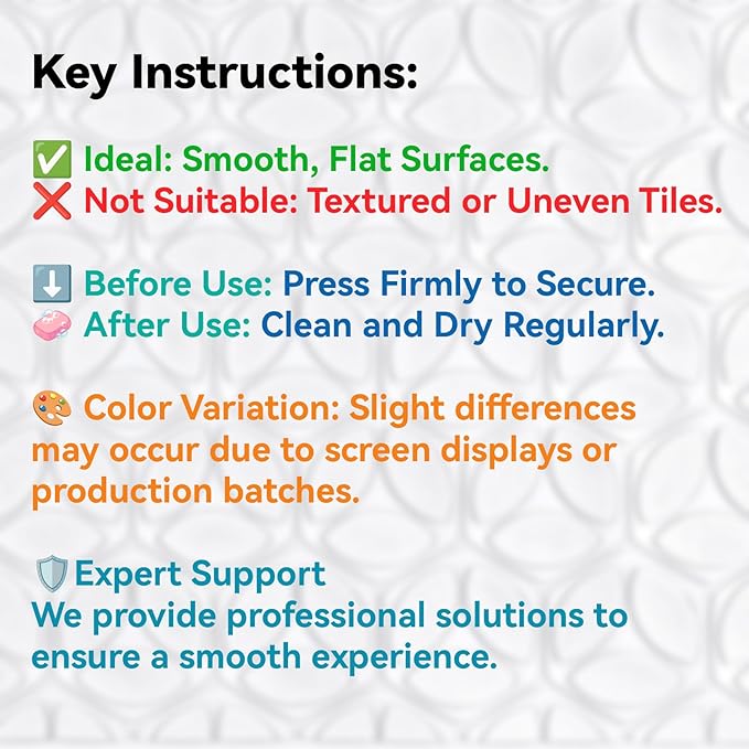 Bathtub Mat Non Slip with Suction Cups - 100% Rubber Bathroom Mat Textured for Bath Tub Shower Safety - Soft on Touch - BPA/PVC Free - Pet Dog Bath Mat - Machine Washable - 17 × 35 Inch（Blue）