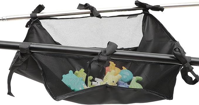 Universal Stroller Basket Replacement Baby Stroller Basket Oxford Cloth Waterproof Sturdy Shopping Storage Bag for Pushchair Nappy Storage Pouch for Travel Outdoor