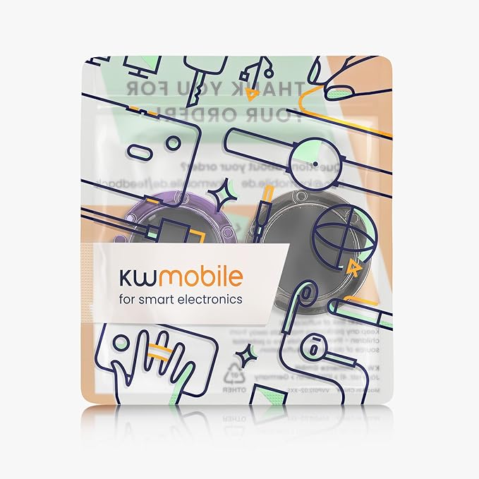 kwmobile Purse Hanger for Table (Set of 2) - Purse Hook for Table - Folding Handbag Hanger - Portable Bag Holder
