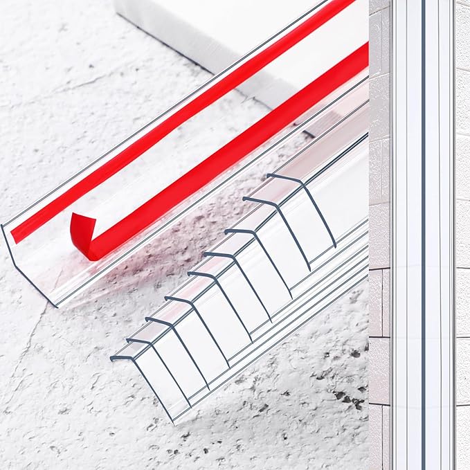 10 Pcs Wall Corner Protector, Clear Self-Adhesive Corner Protectors for Walls for Baby, Furniture, Door, Tables, Cover Sharp Furniture, Easy to Install(47.24" x 1.18")