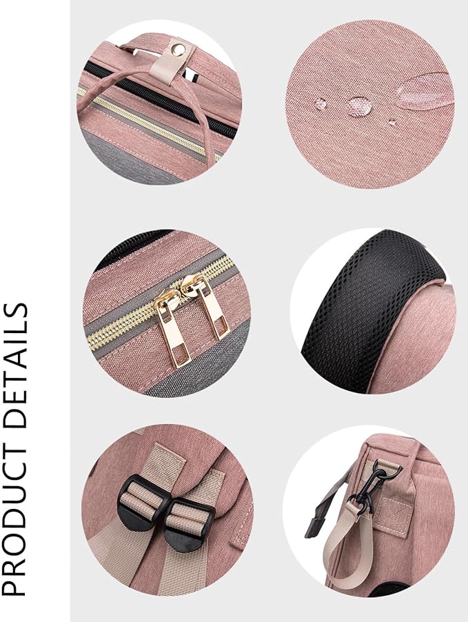 houscly Green Diaper Bag Backpack for Mom: Baby Bags for Boys Girls Toddler Women Men Large Back Pack Diapers Bag Big Travel Pañaleras Modernas Para Bebe Niña Unisex Newborn Essential Baby Registry