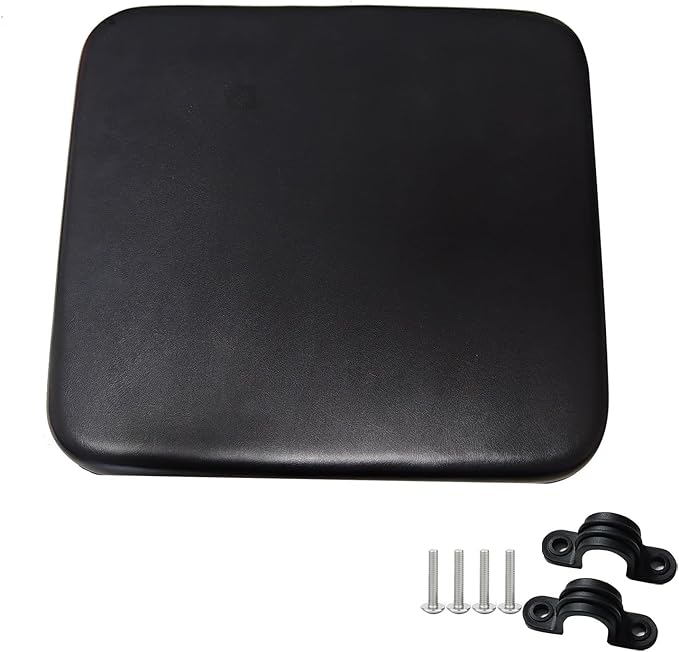 HMZ Rollator seat Cushion,Replacement seat for rollator Walker 13.8"X11.4",Rolling Walkers Replacement Parts.(1Ea Black)(13.8"X11.4")