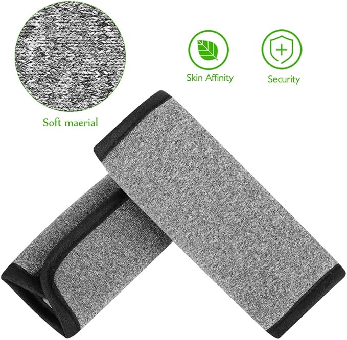 Accmor Car Seat Strap Covers for Baby Kids, Car Seat Strap Covers Shoulder Pads, Soft Seat Belt Covers for All Car Seats, Pushchair, Stroller