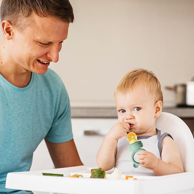 BIGSPINACH Baby Food Freezer Tray and Teething Popsicle Molds – The Perfect Solution for Your Little One's Teething and Feeding Needs