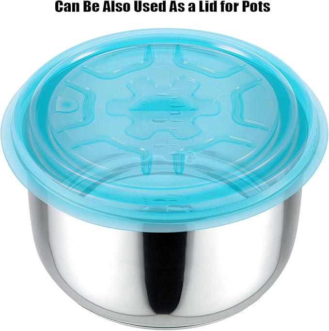 Kichwit Collapsible Silicone Microwave Plate Cover Splatter Guard, Dishwasher Safe & BPA Free, 11”, Blue