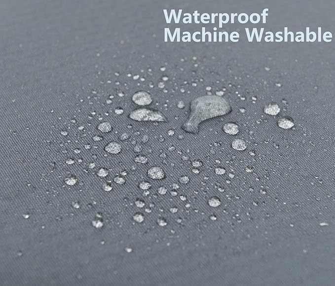 Baby Splat Mat for Under High Chair, 51 x 51 Inch Wipeable Splash Mat, Waterproof and Washable, Anti-Slip Floor Protector