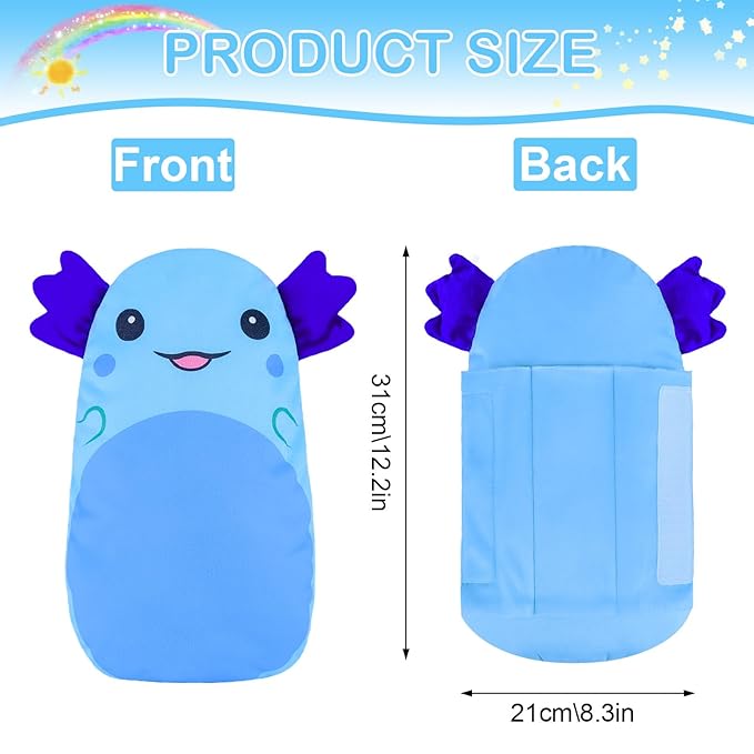 FIODAY Seatbelt Covers for Kids Car Seat Strap Pads Seat Belt Pillow Adjust Seat Belt Covers Seatbelt Cushion for Toddler Baby Boys Girls Travel Head Neck Shoulder Support,Blue