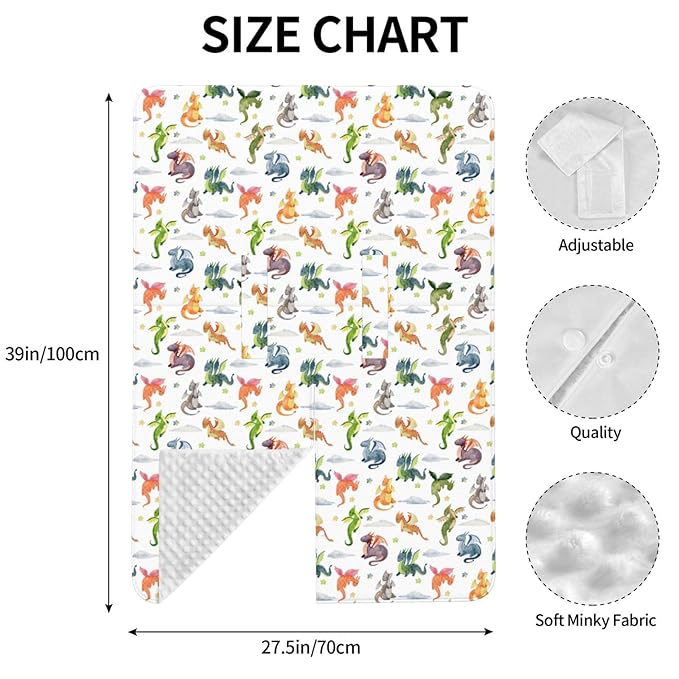 Dragon Baby Car Seat Canopy Cover Multi Use Shower Gift, Nursing Cover for Mom Nursing Covers, Dragon Baby Stuff Items