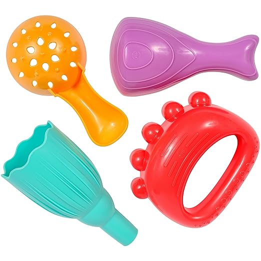 Spark & Wow Sensory Bin Tinker Tools | 4 Sensory Table Accessories | Small Shovels for Kids | Sandbox Toys for Toddlers