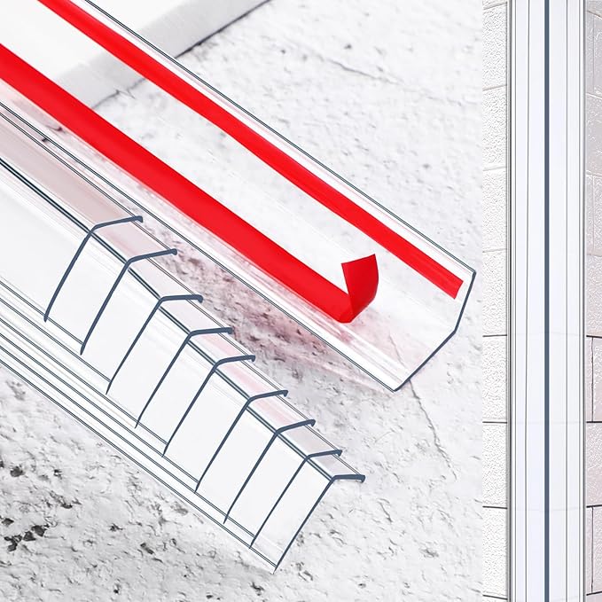 10 Pcs Wall Corner Protector, Clear Self-Adhesive Corner Protectors for Walls for Baby, Furniture, Door, Tables, Cover Sharp Furniture, Easy to Install(35.43'' X 1.18'')