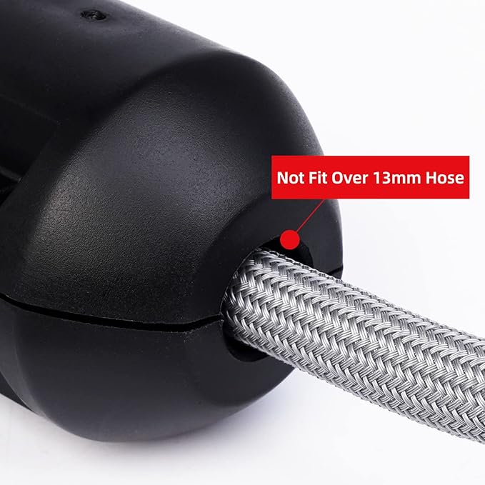 Hygie Rinse Faucet Hose Weight Ball 14.1oz (400g/0.88lb) for Kitchen Pull-down Sink Hose, Universal Pull-out Braided Hose Weight Heavy Ball Replacement Part, Flip Style Buckle