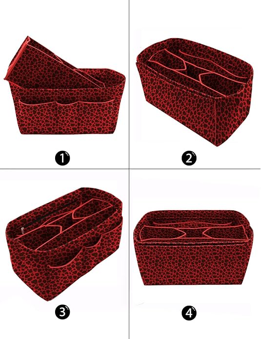 LEXSION Felt Insert Bag Organizer Bag In Bag For Handbag Purse Organizer Fits Speedy Neverful