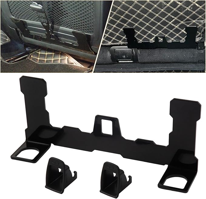 Car Seat Latch Anchor Kit - Converts Older Cars to ISOFIX Compatibility Interface, Child Safety Car Seat Adapter Tether Bracket Mount for Vehicles Heavy-Duty Steel Easy Install (Check Size Before Buy)
