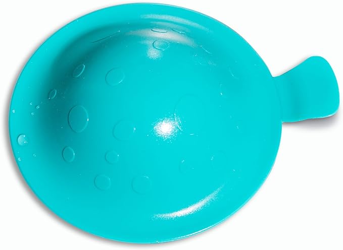 StopShroom STBLU232 Universal Stopper Plug Cover for Bathtub, Bathroom and Kitchen Drains, Aqua