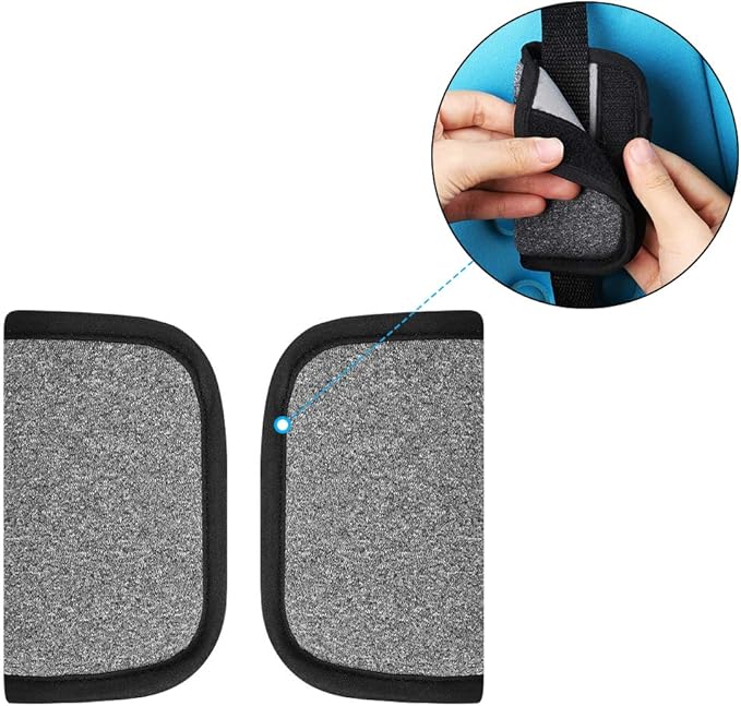 Accmor Car Seat Strap Covers for Baby Kids, Car Seat Strap Covers Shoulder Pads, Soft Seat Belt Covers for All Car Seats, Pushchair, Stroller
