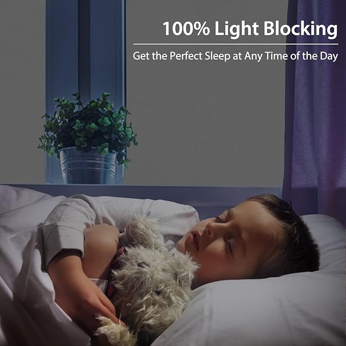 Shackcom White Total Blackout Window Film 35.4 x 78.7inches, Static Cling Window Covering, 100% Light Blocking Glass Opaque Film, Room Darkening Window Vinyl for Privacy Day Sleep Sun Blocking