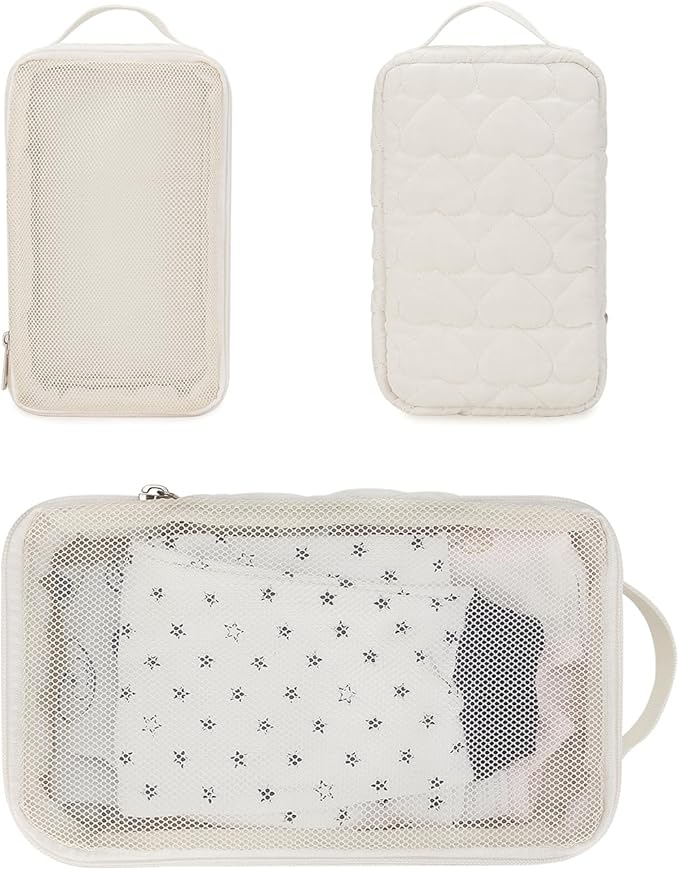 Baby Diaper Bag Organizer Pouches - 2 Pack Waterproof Pod Hanging Diaper Bag Mesh Bag Reusable, Washable or Baby Cloth Diapers (Black&White)