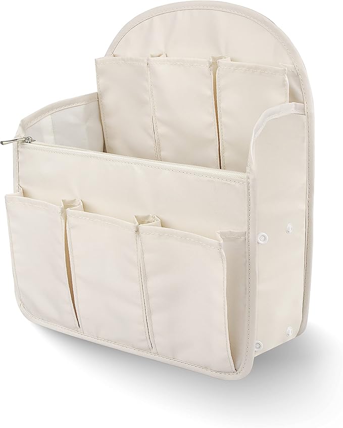 Oxford Fabric Travel Divider Bag Insert - Lightweight, Waterproof Organizer Pouch for Rucksack, Tote, Shoulder Bag (Large)