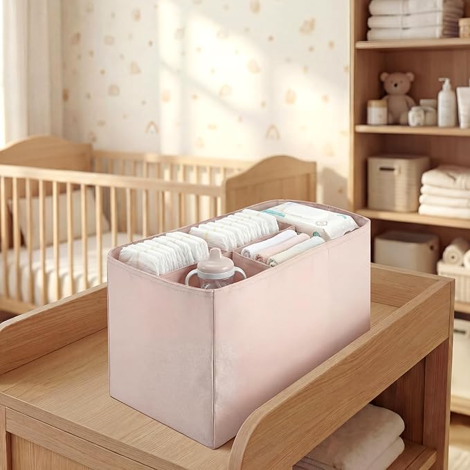 Mifoci Diaper Bag Insert Organizer 12 x 8 x 6.3 Inch Waterproof Multi Pocket Bag Purse Organizer for Work Tote Diapers