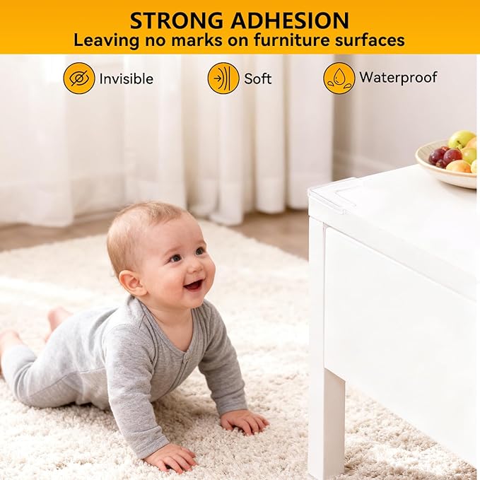 EBUKTUK 4pcs, Corner Protectors, Table Corner Protectors to Cover Sharp Furniture, Corner Guards Bumpers to Keep Our Family Safe, Anti-Collision, Suitable for Table Corner Cabinet Corner Window Corner