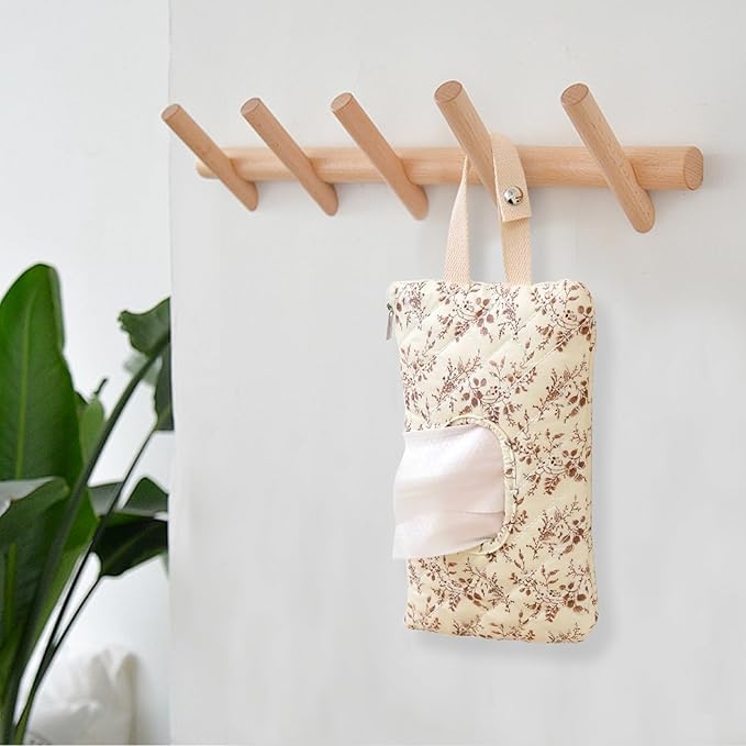 Wipes Dispenser，Portable Wipes Holder for Outdoor, Refillable Wipes Container, Wet Wipe Pouch for Travel, Wipe Holder for Diaper, Resuable Wipes Case for Hiking, Stroller Daily Casual - Beige