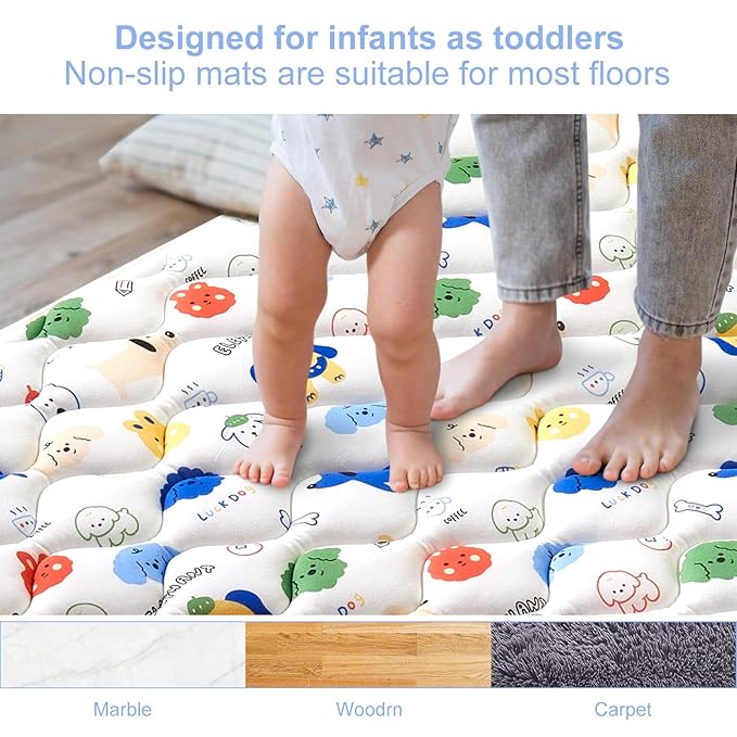 Odorless Premium Foam Baby Play Mat 4ft x 6ft