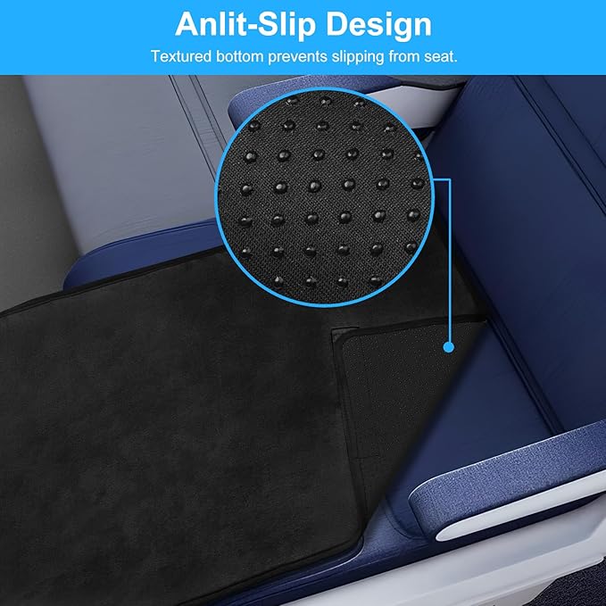 COZYBONDER Toddler Airplane Bed & Travel Essentials - Kids Airplane Seat Extender, Portable Plane Bed for Flights