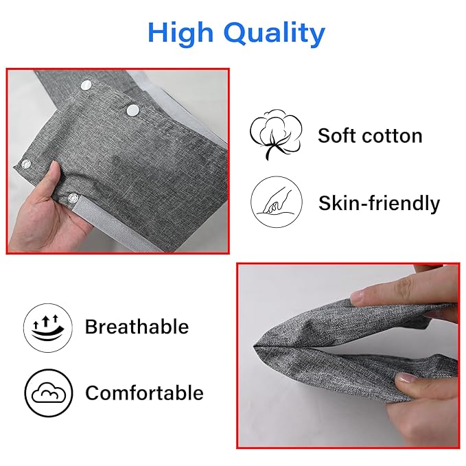 2PCS Stroller Bumper Bar Cover,Pushchair Armrest Handle Protector Cover,Handlebar Cover Replacement Pram Bumper Dustproof Handle Gloves,Removable Universal Protective Grip Bar Covers(Grey)