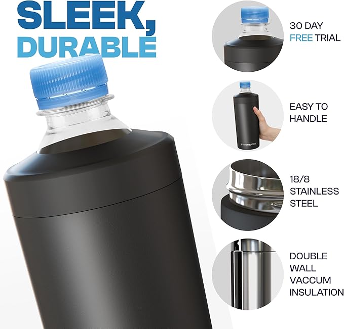 Frost Buddy Universal Buddy XL Can Cooler Fits 12-ounce, 16-ounce, 20-ounce, and 24-ounce Cans and Bottles - Keep Your Drinks Refreshingly Chilled for over 12 hours (Crimson)