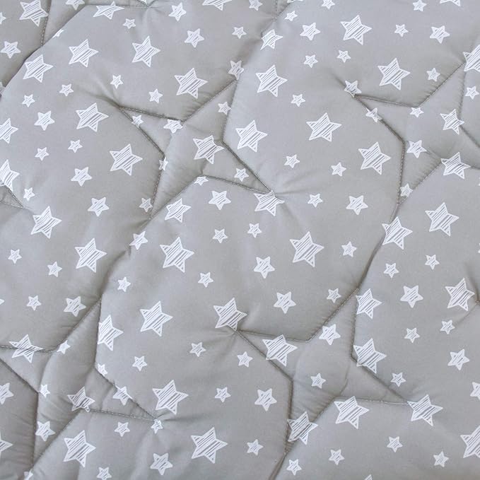 Hexagon Playpen Mat, Baby Playmat Fits Regalo Portable Play Yard 48 Inch and hiccapop 53" PlayPod Playpen, 6 Panel Playpen Mattress Non Slip Pad Mat
