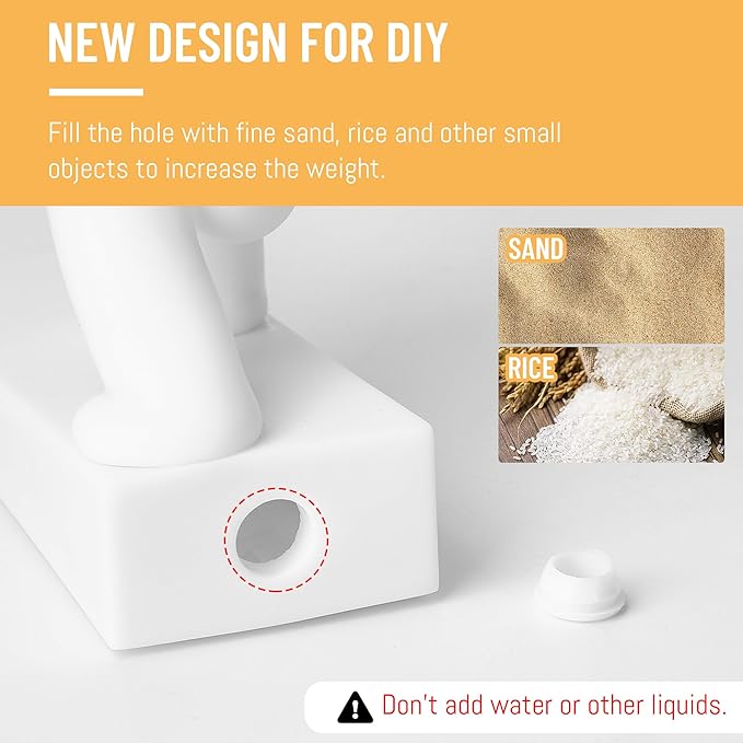 Cute Door Stopper, 3 Pcs, Decorative Door Wedge for Home and Office Floor, Decoration Doorstop(Patented)