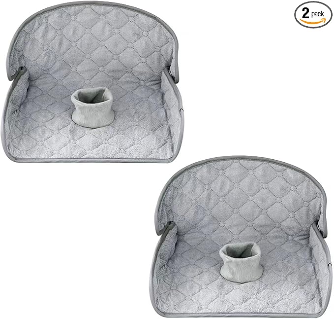 PandaEar 2 Pack Infant Car Seat Protector for Potty Training, Waterproof Piddle Pads Cover Car Seat & Stroller Protector for Babies & Toddlers, Machine Washable, Non-Slip Backing