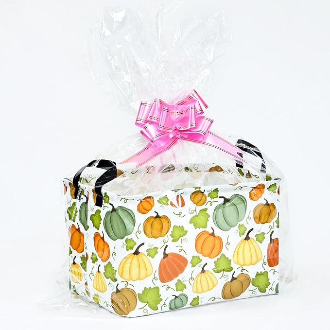 ACMUUNI Rectangle Gift Shelf Nursery Storage Basket Laundry Hamper Storage Box and Bins for Home Clothes with Handles