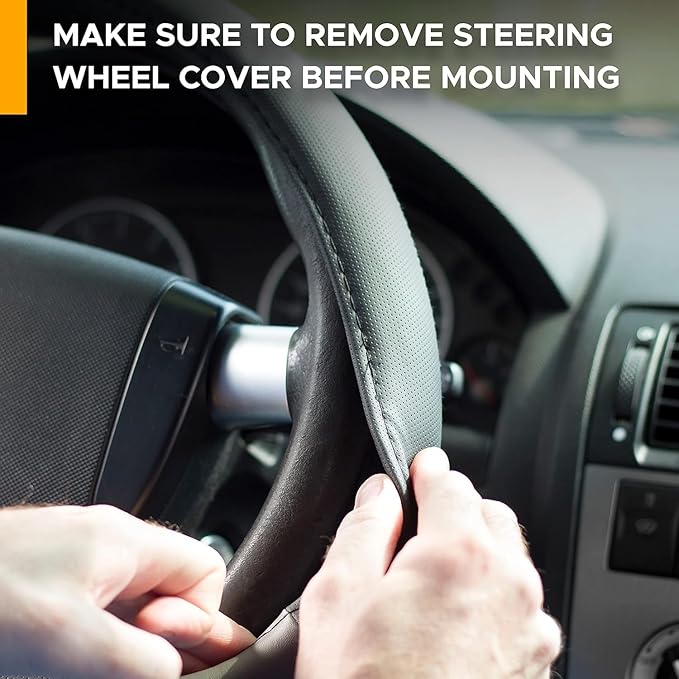 EcoNour Steering Wheel Desk Tray Compatible for Hyundai Elantra 2011-2026 | Car Laptop Mount Tray with Pen Holder | Food & Drink Holder | Multipurpose Travel Car Accessories