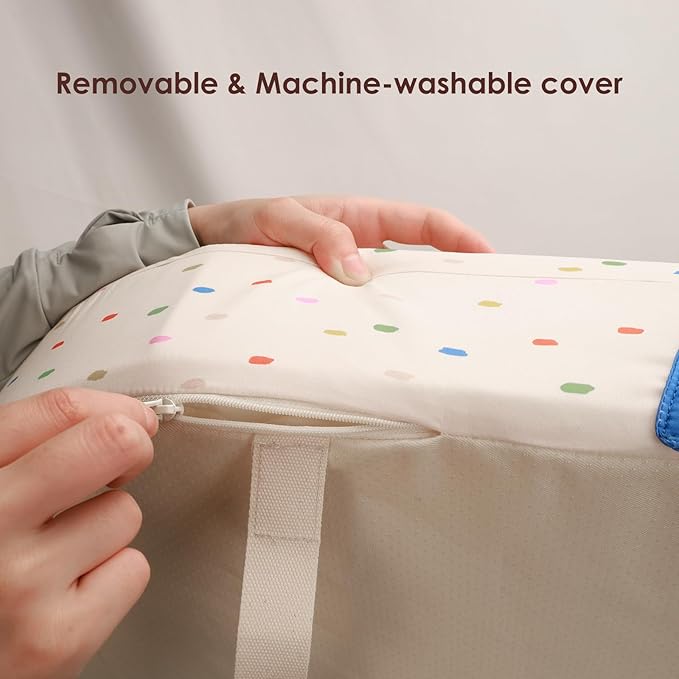 Tiny Marvels Baby Changing Pad with Cover, Waterproof Diaper Changing Pad with Non-Slip Base, Soft Contoured Changing Pad for Dresser, Nursery & Travel