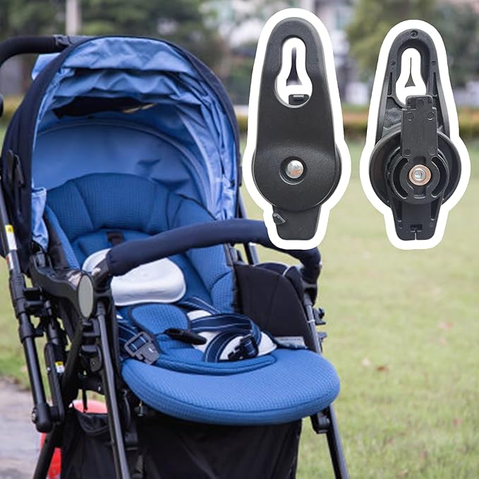 Montesy Baby Strollers Canopy Clamp Rod Buckles Infant Carriage Sunshade Holder Clip for Easy Sunshade Attachments