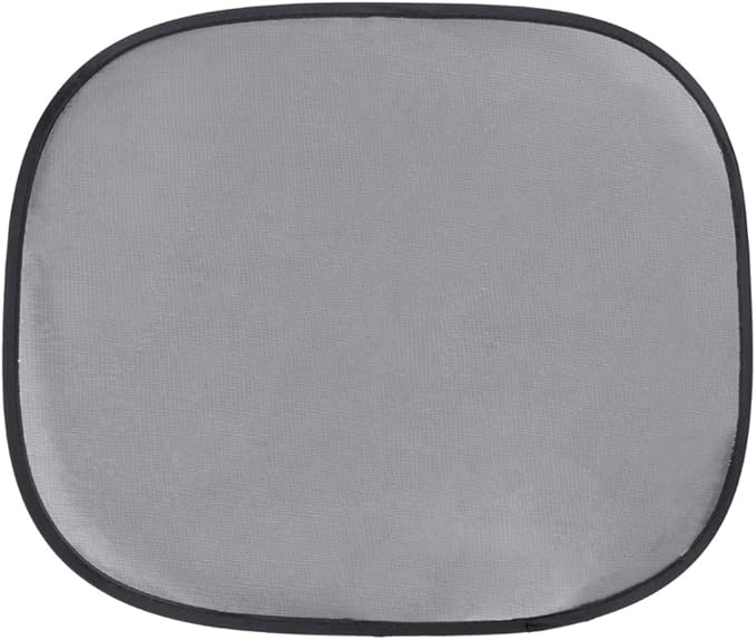 BDK Car Sunshades for Side & Rear Window - Sun Protection for You and Your Infant, Baby, Kids, Pets, Backseat - Blocks UV Rays - Static Cling Easy Popup Install (2 Pieces)