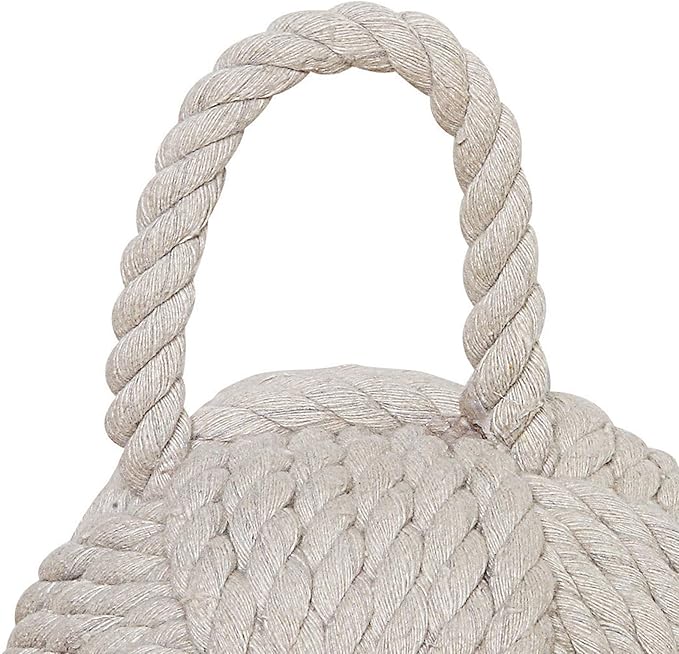 Creative Co-Op Nautical Rope Knot Door Stop